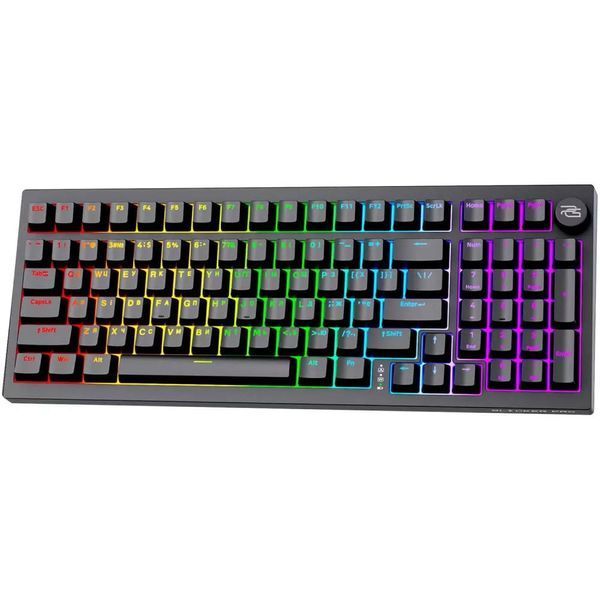 Бездротова клавіатура Proove Gaming Slicker Pro (Ukraine Layout) black 123577 фото