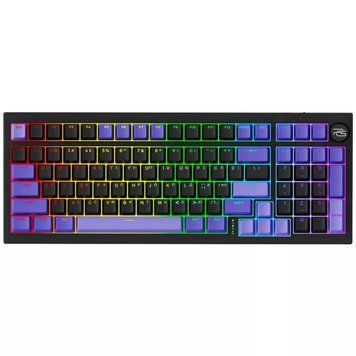 Бездротова клавіатура Proove Gaming Slicker Special Edition (Ukraine Layout) black/purple 64793 фото