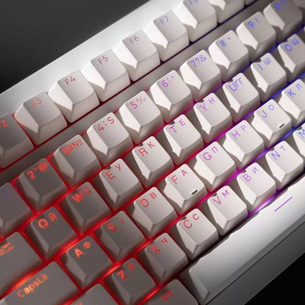 Бездротова клавіатура Proove Gaming Slicker Special Edition (Ukraine Layout) black/purple 64793 фото