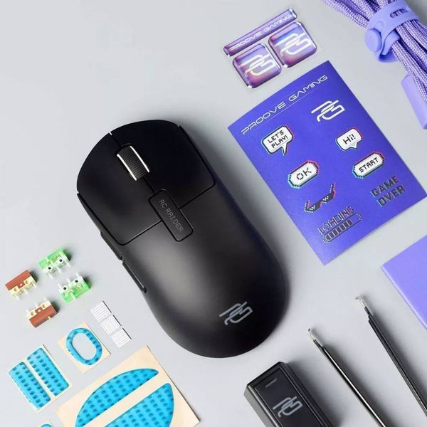 Бездротова ігрова миша Proove Gaming RC Raider 8K black 64403 фото