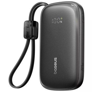Портативна Батарея Baseus EnerFill Qpow 3 Ultra 22.5W 10000mAh black 65212 фото
