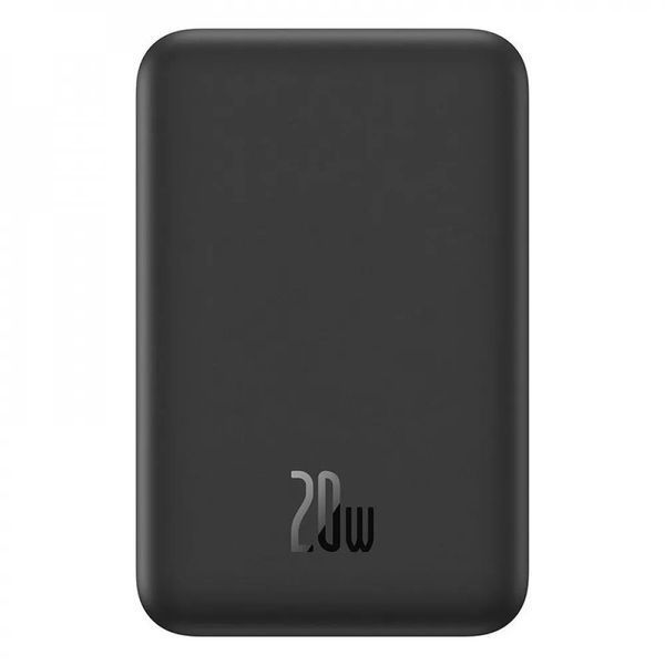 Портативна Батарея Baseus Magnetic Mini 20W 5000mAh black 55372 фото