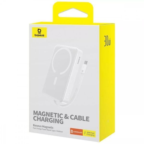 Портативна Батарея Baseus Magnetic Mini 30W 10000mAh black 65211 фото
