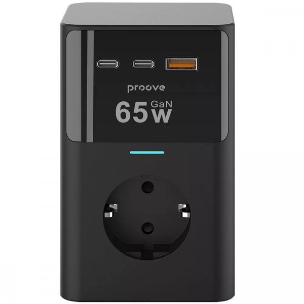 Мережевий фільтр Proove Power Cube 65W (3xAC + 2xType-C + 1xUSB) 1.5m 941333 фото