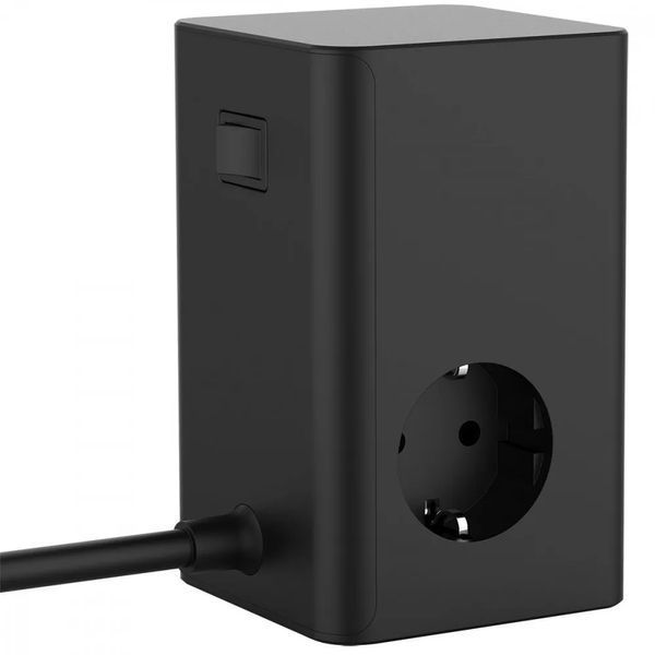 Мережевий фільтр Proove Power Cube 65W (3xAC + 2xType-C + 1xUSB) 1.5m 941333 фото
